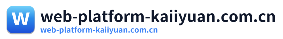 web-platform-kaiiyuan.com.cn Logo